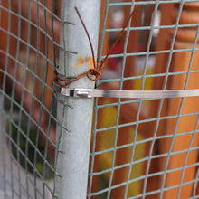 Load image into Gallery viewer, 100PCS Multi-Purpose Locking Cable Metal Zip Ties