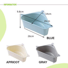 Load image into Gallery viewer, Triangle Storage Holder Multifunctional Drain Shelf