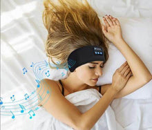Load image into Gallery viewer, 2-in-1 Sleep Eye Mask and Headband with Bluetooth Music