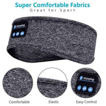 Load image into Gallery viewer, 2-in-1 Sleep Eye Mask and Headband with Bluetooth Music