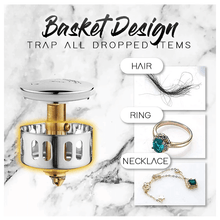 Load image into Gallery viewer, Basin Pop-up Drain Filter
