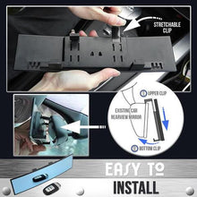 Load image into Gallery viewer, Panoramic Wide Angle Car Rear View Mirror
