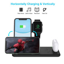 Load image into Gallery viewer, 4-in-1 Fast Wireless Charging Station
