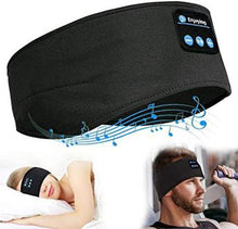 Load image into Gallery viewer, 2-in-1 Sleep Eye Mask and Headband with Bluetooth Music
